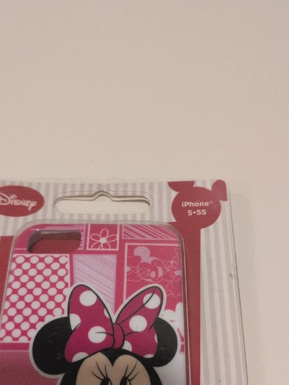 Disney Minnie Mouse Pink and Yellow Clip-On Phone Case